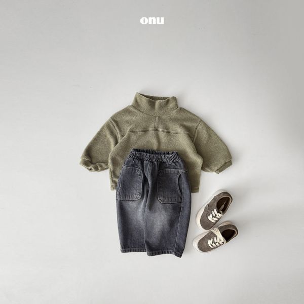 立領加絨衛衣｜3COLORS 