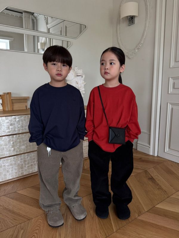 OUR刺繡長袖上衣｜5COLORS 