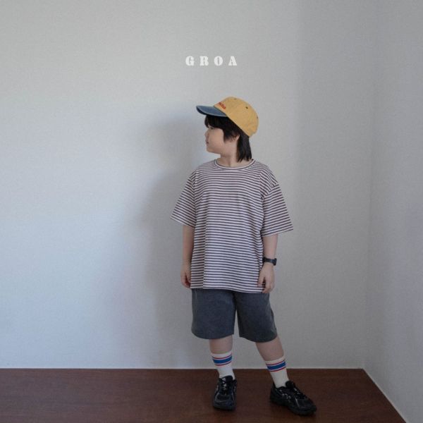 單寧水洗短褲｜2COLORS 