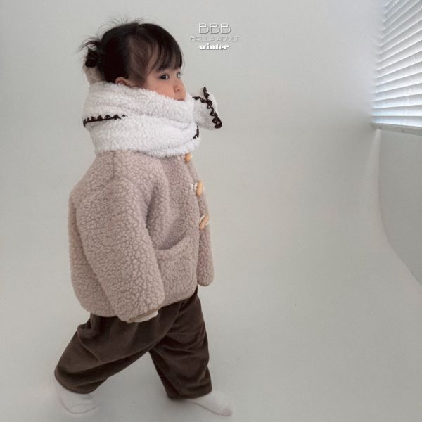 羊咩咩柔軟圍巾｜4COLORS 