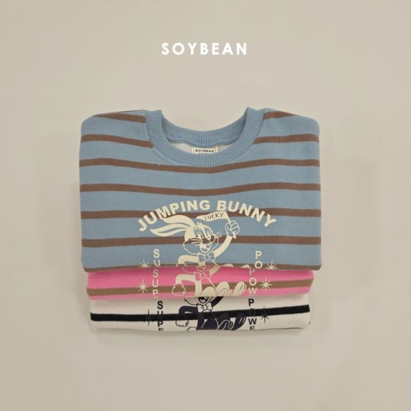 JUMPING BUNNY條紋衛衣｜3OLORS 