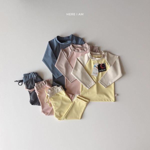 抗UV防曬泳衣套裝｜3COLORS 