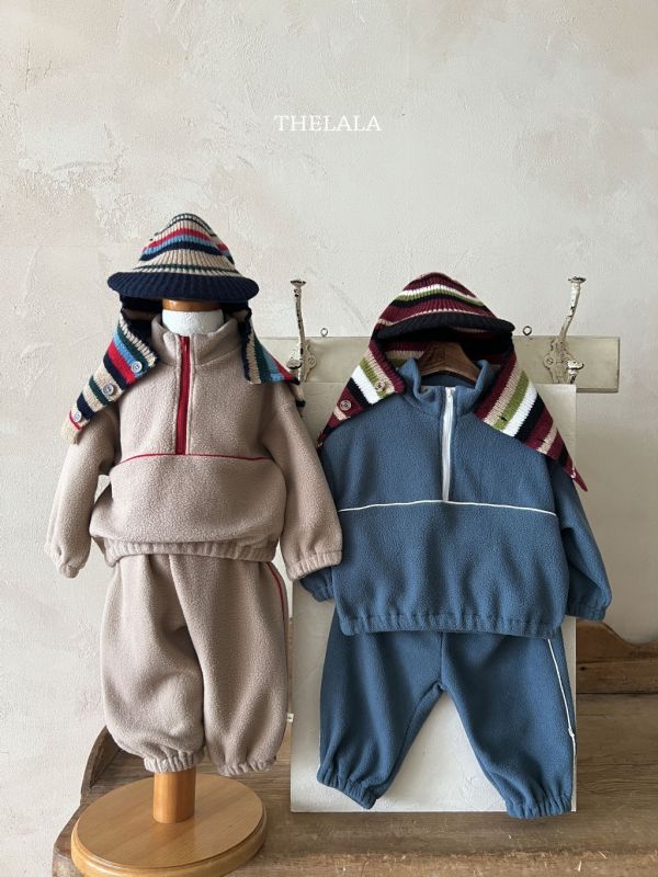 拼色針織圍脖帽｜2COLORS 