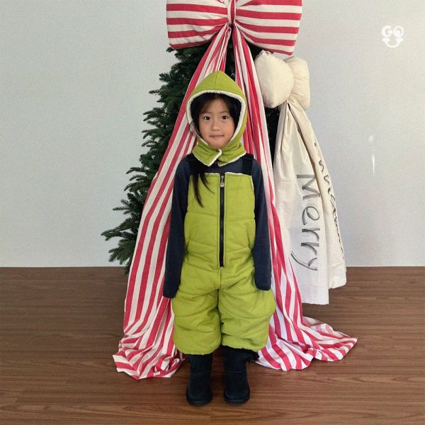 玩雪防風背帶褲｜2COLORS 