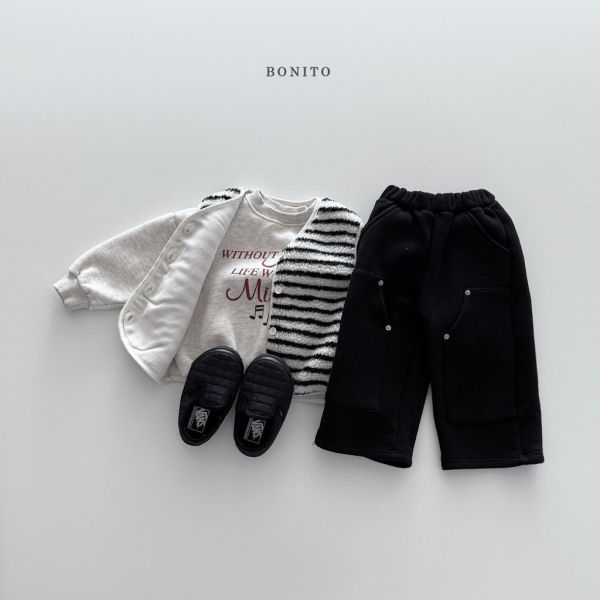 大口袋直筒衛褲｜3COLORS 