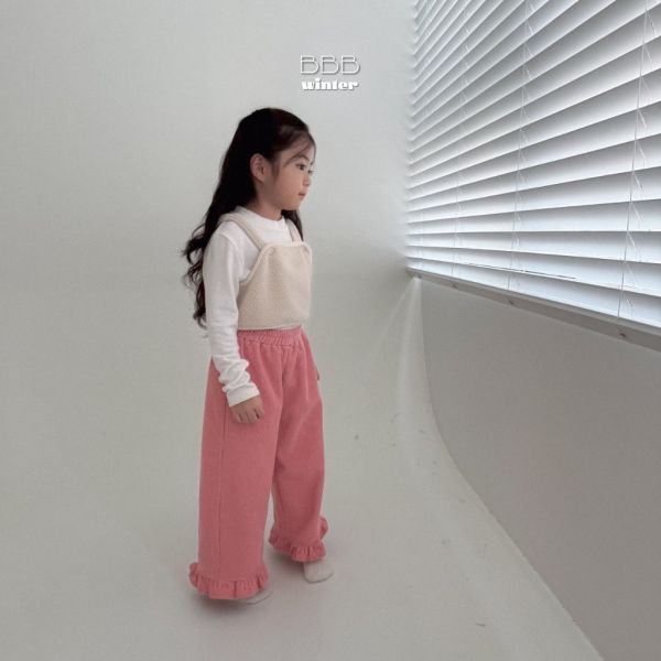 羊羔毛疊搭短版背心｜2COLORS 