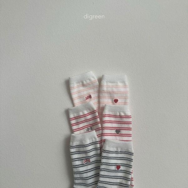 雙線條襪襪套組(3雙入)｜SET 