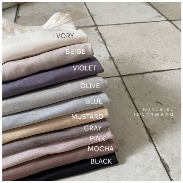 NU彈力發熱衣套裝(上衣+褲子)｜10COLORS 