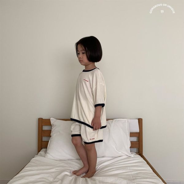 GOU UNIQUE壓邊短褲｜2COLORS 