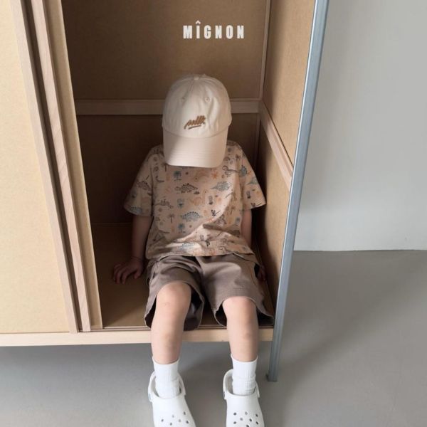 MIGNON｜恐龍塗鴉短TEE 