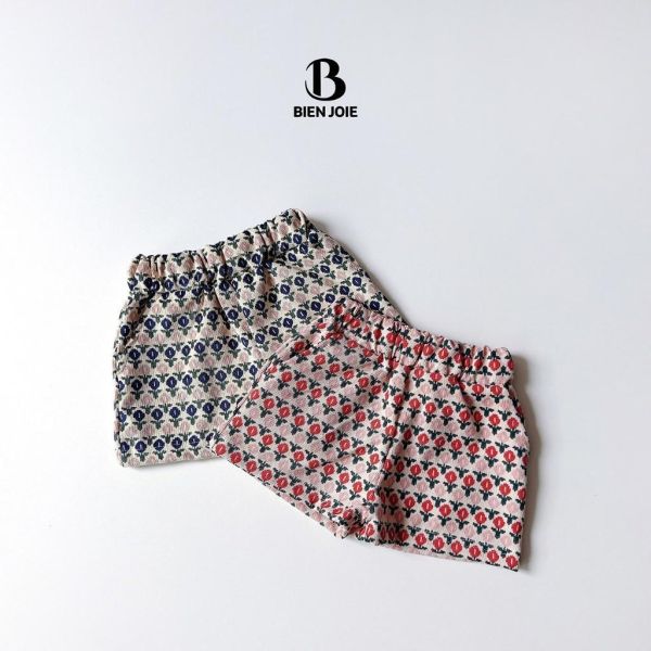 BIENJOIE ｜小花圖騰短褲 