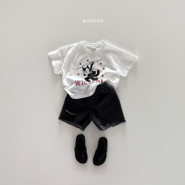 WILDCAT黑貓短TEE｜2COLORS 