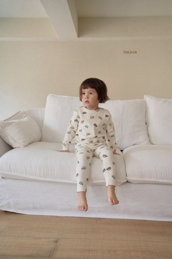 車車居家套裝(上衣+褲子)｜2COLORS 