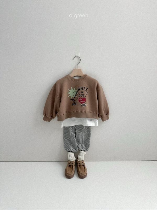 細條紋縮口棉褲｜2COLORS 