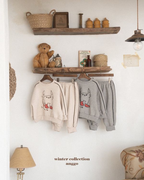 cat boots休閒衛衣｜2COLORS 