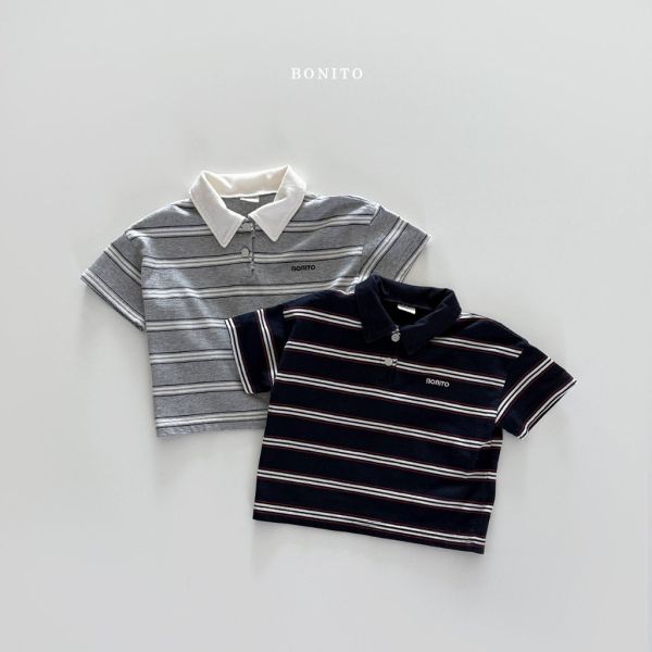 品牌翻領polo上衣｜2COLORS 