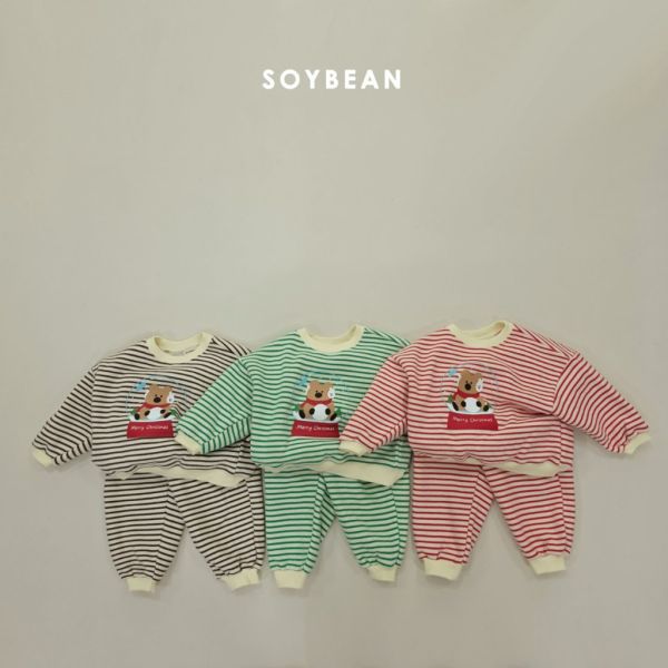 餅乾熊水晶球衛衣套裝(上衣+褲子)｜3COLORS 