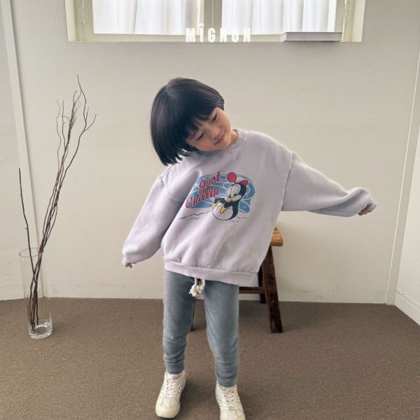 企鵝休閒衛衣｜2COLORS 