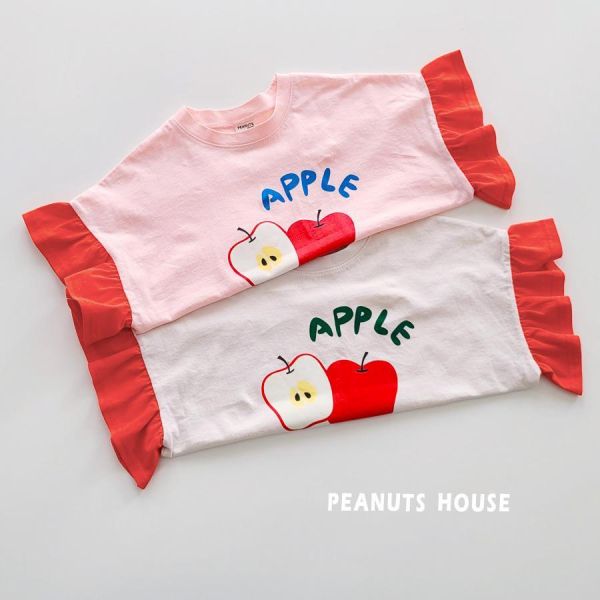 PEANUTS｜APPLE造型短TEE 