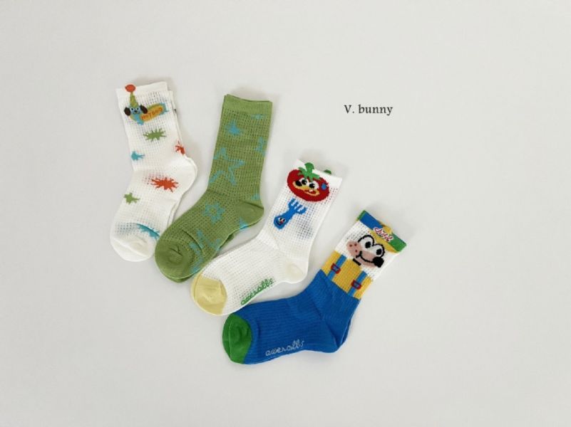 番茄透氣襪襪組(4入)｜SET 