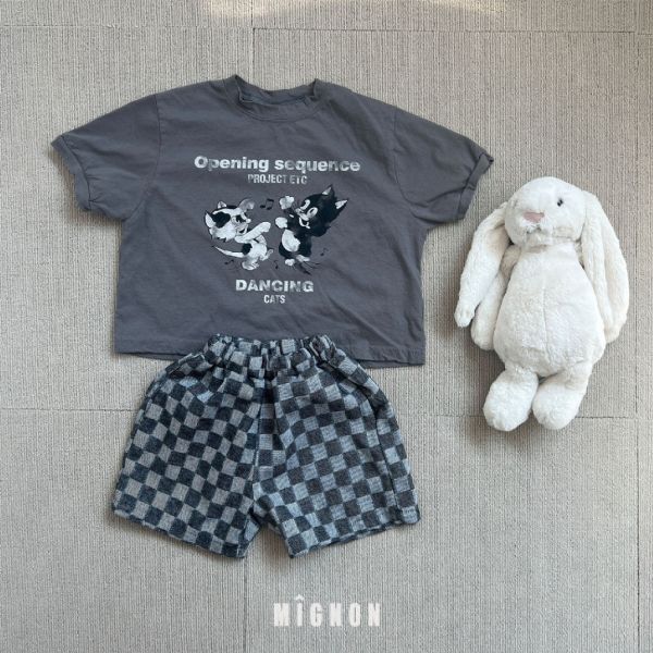 DANCING短袖印花TEE｜2COLORS 