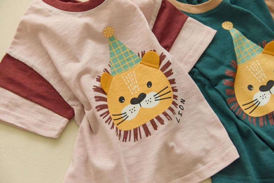 ORANGEMOM｜獅子薄棉短TEE 