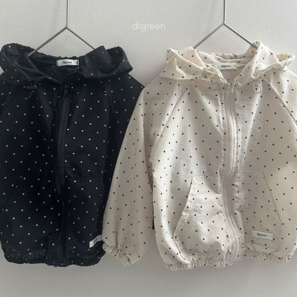 點點連帽防曬外套｜2COLORS 