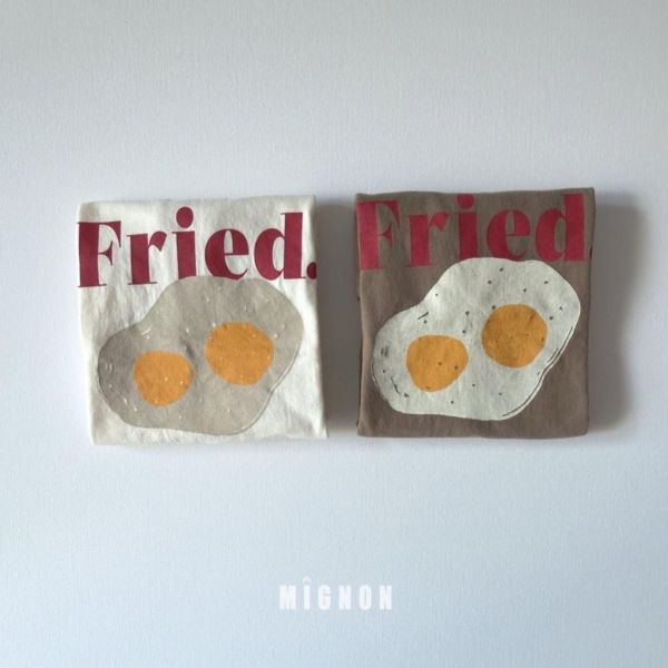 MIGNON｜活力荷包蛋短TEE 