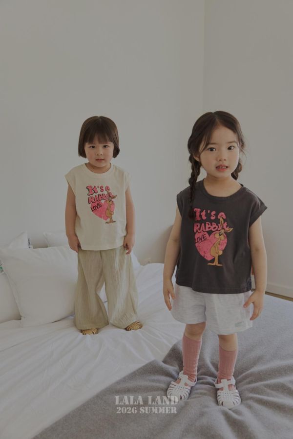 LALALAND｜兔兔塗鴉背心 