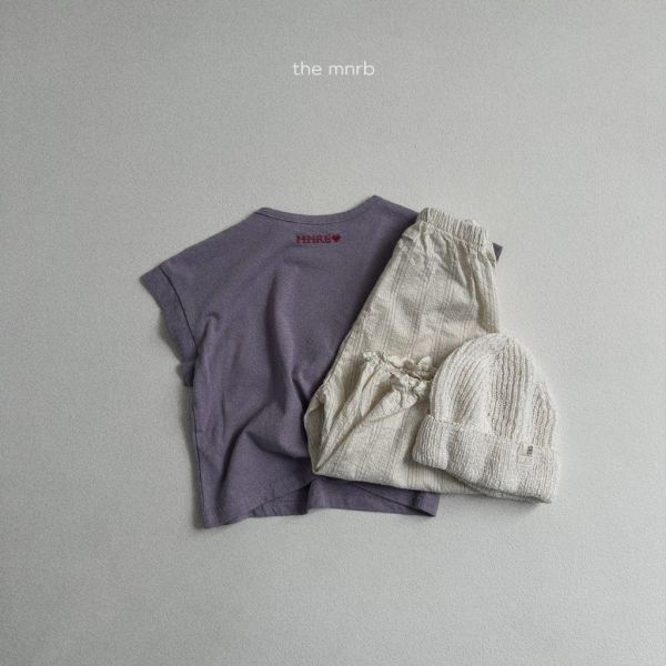 MNRB削尖短TEE｜4COLORS 