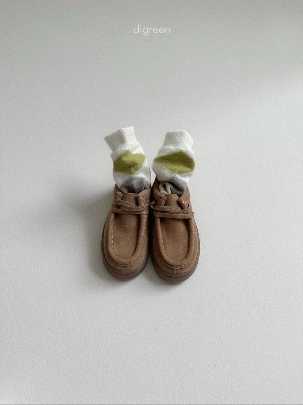 菱形格襪襪套組(3雙入)｜SET 