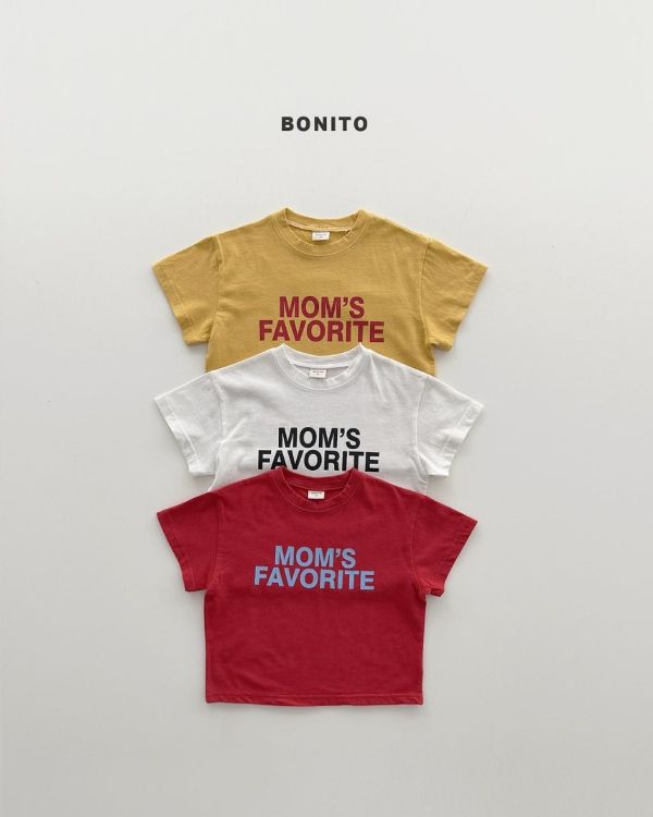 BONITO｜字母短TEE 