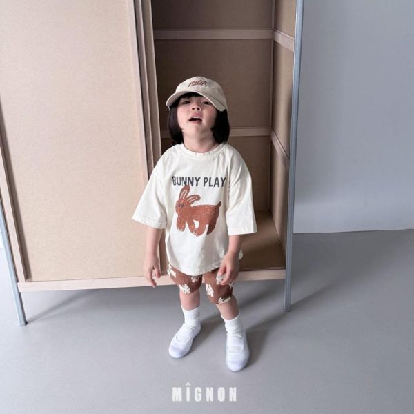 MIGNON｜BUNNY兔兔短TEE 