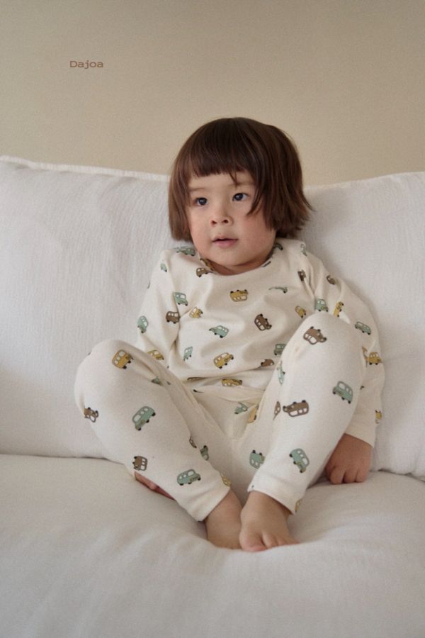 車車居家套裝(上衣+褲子)｜2COLORS 