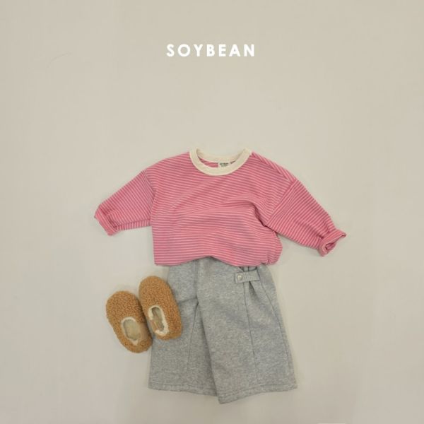 側釦裝飾直筒衛褲｜3OLORS 