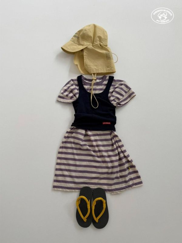 GOU｜條紋連衣裙 