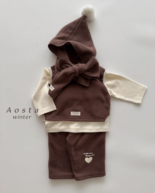 滾邊絨感背心｜3COLORS 