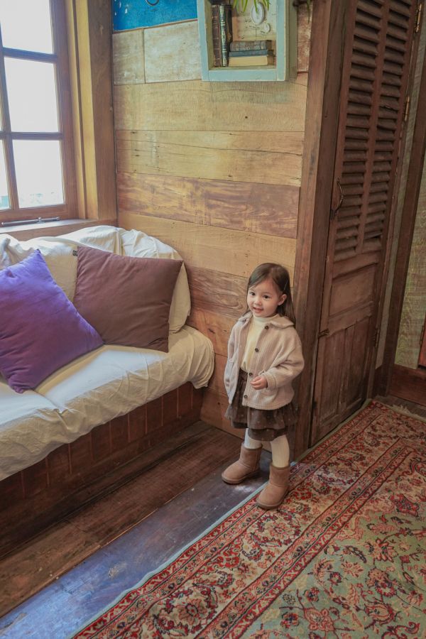 氣質圓領小外套｜2COLORS 