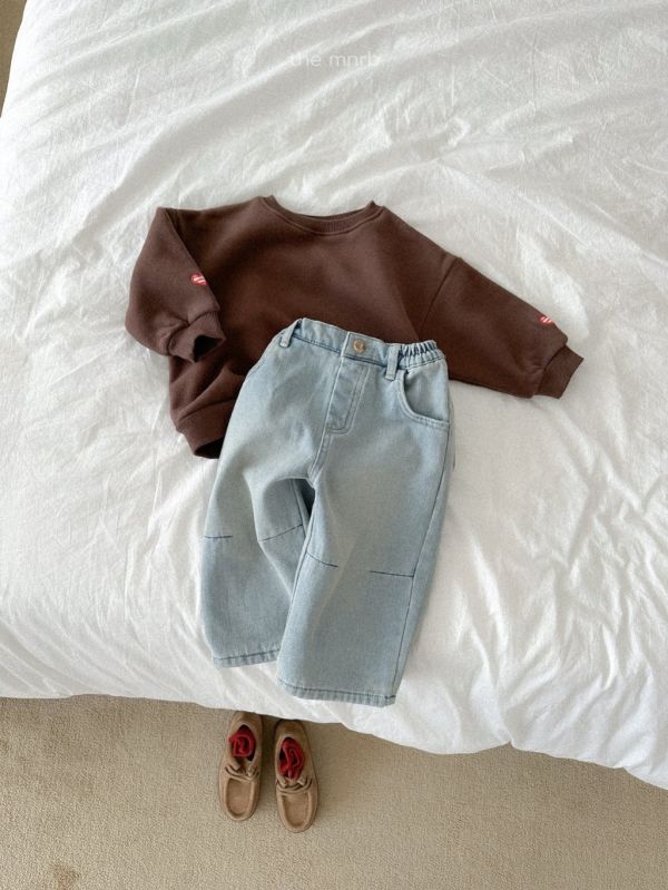 手袖愛心休閒衛衣｜3COLORS 