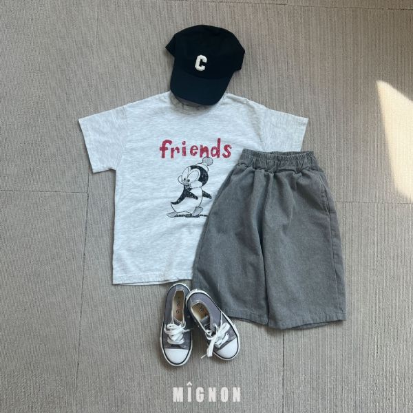 friends企鵝短TEE｜2COLORS 
