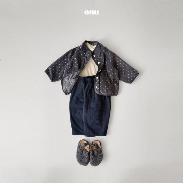 點點立領毛絨外套｜3COLORS 