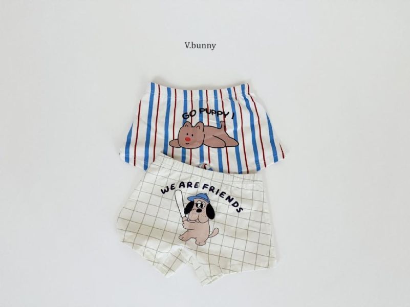 VBUNNY｜GRoovy純棉小褲褲4件組(BOY) 