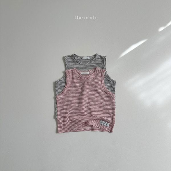 細條紋百搭背心｜2COLORS 