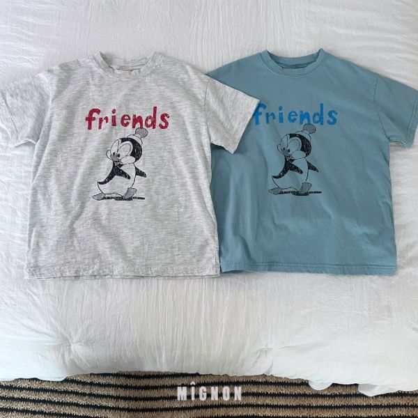 friends企鵝短TEE｜2COLORS 