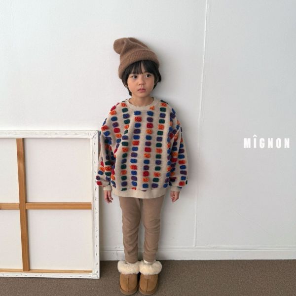 彩色方塊衛衣｜1COLOR 