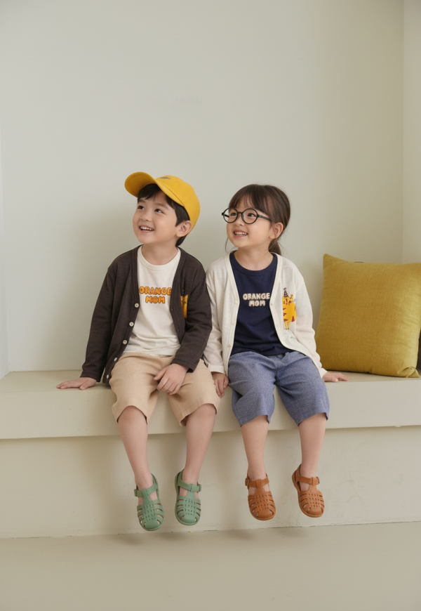 ORANGEMOM｜貓咪輕薄開衫 