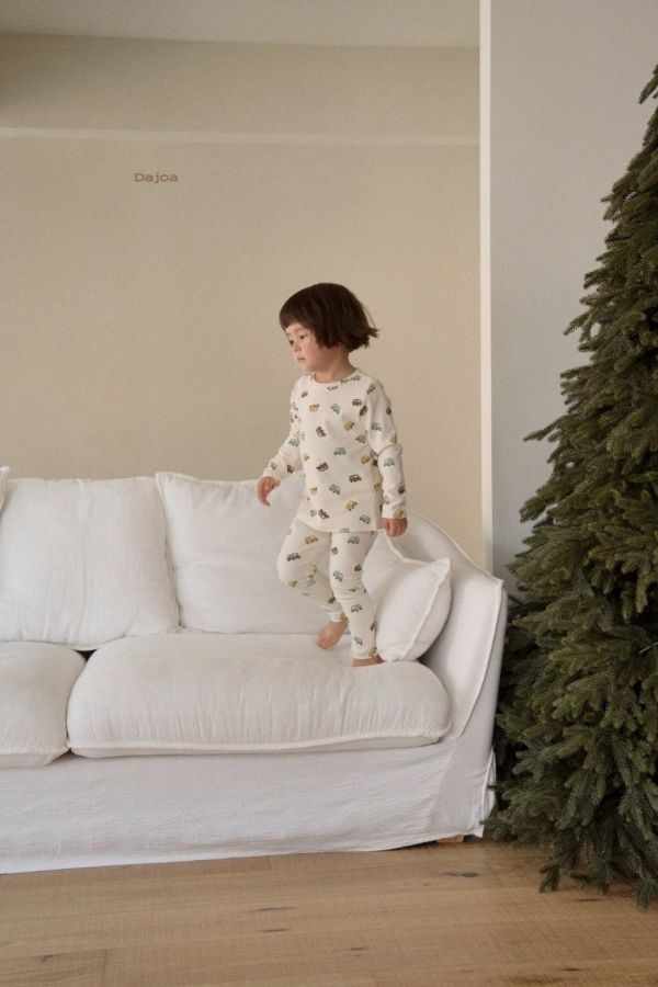 車車居家套裝(上衣+褲子)｜2COLORS 