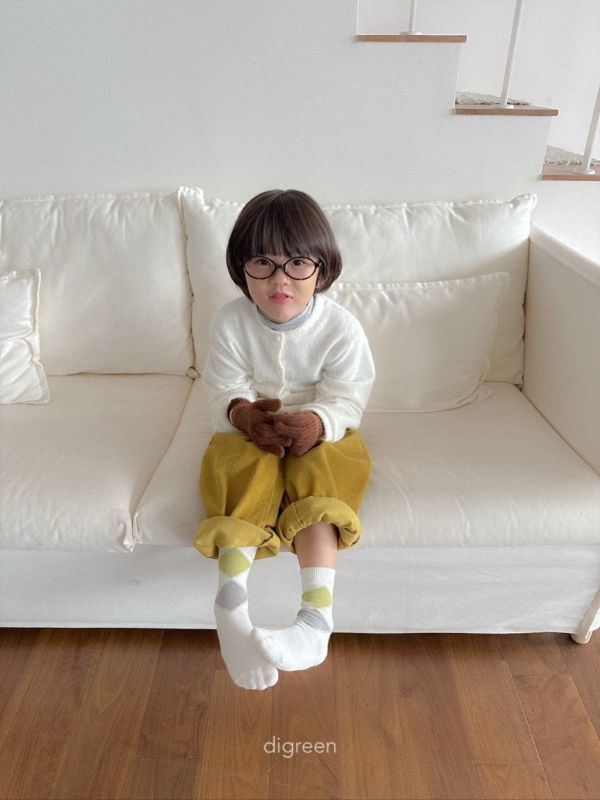 菱形格襪襪套組(3雙入)｜SET 