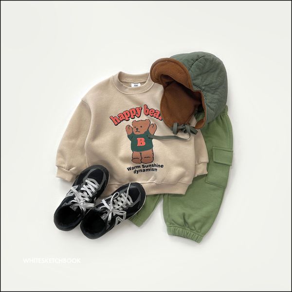 HAPPY BEAR休閒衛衣｜2COLORS 