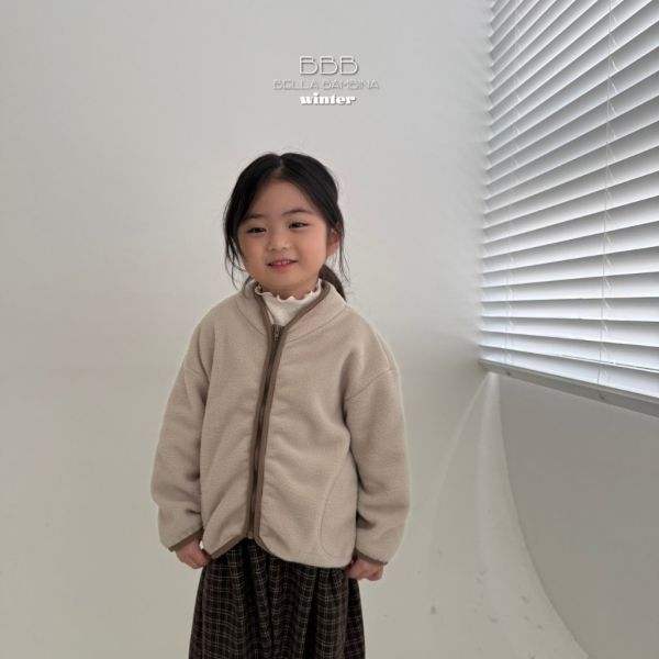 搖粒絨拉鍊外套｜3COLORS 